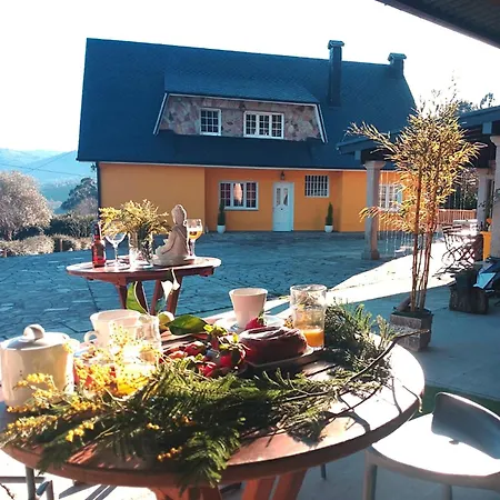 Casa Quercus Galicia A 17 Minutos De Compostela! Ferienhaus *